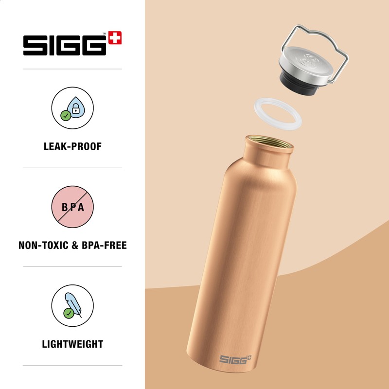 SIGG - Aluminium Drinking Bottle - Original Copper - Climate