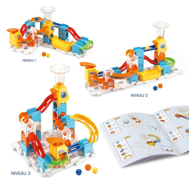 VTech 502249 Marble Rush Enfant marble run, multicoloured, 0
