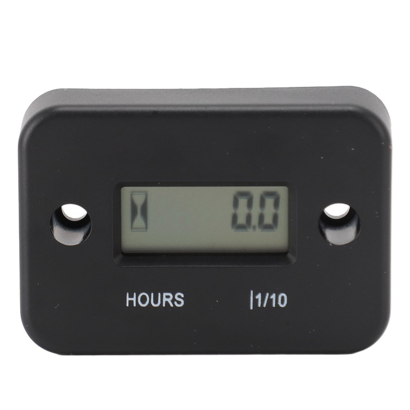 Digital Hour Meter High Accuracy LCD Display Mini Waterproof Engine