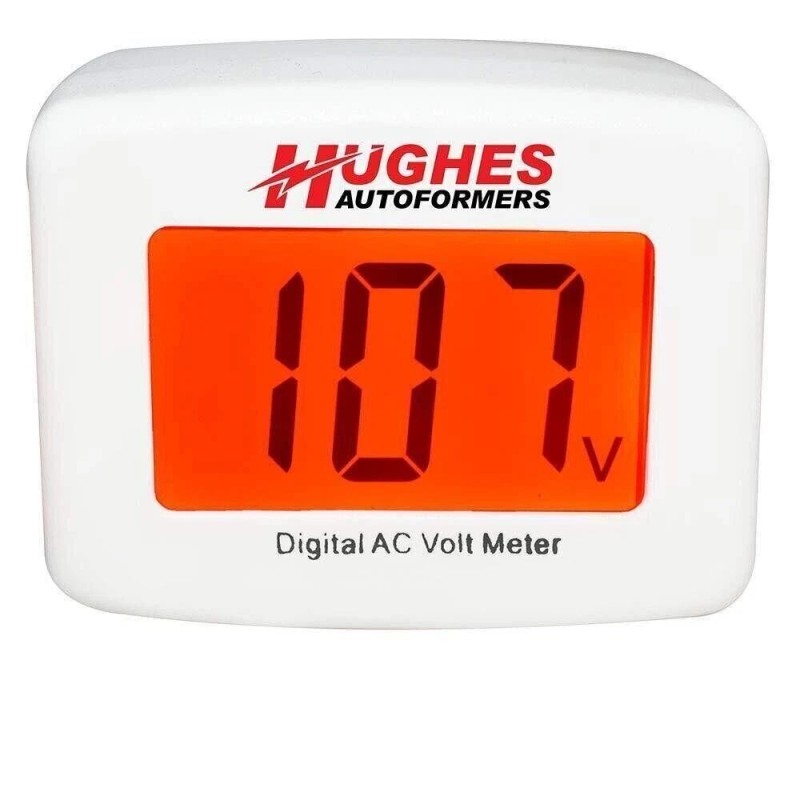 Power Watchdog Hughes Autoformers Dual Color DVM, LED Digital Voltmeter