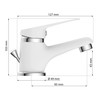Eisl Speed Bath Filler Tap Fitting, NI075SCR-W
