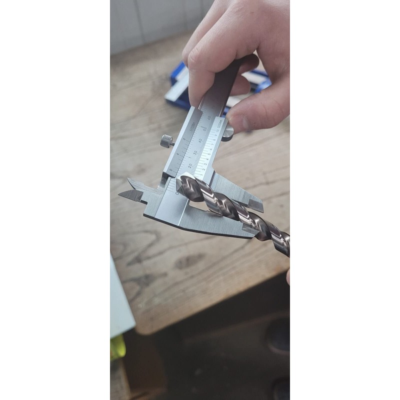 WRS Prez Vernier Calliper with Locking Screw, DIN 862, Rustproof,
