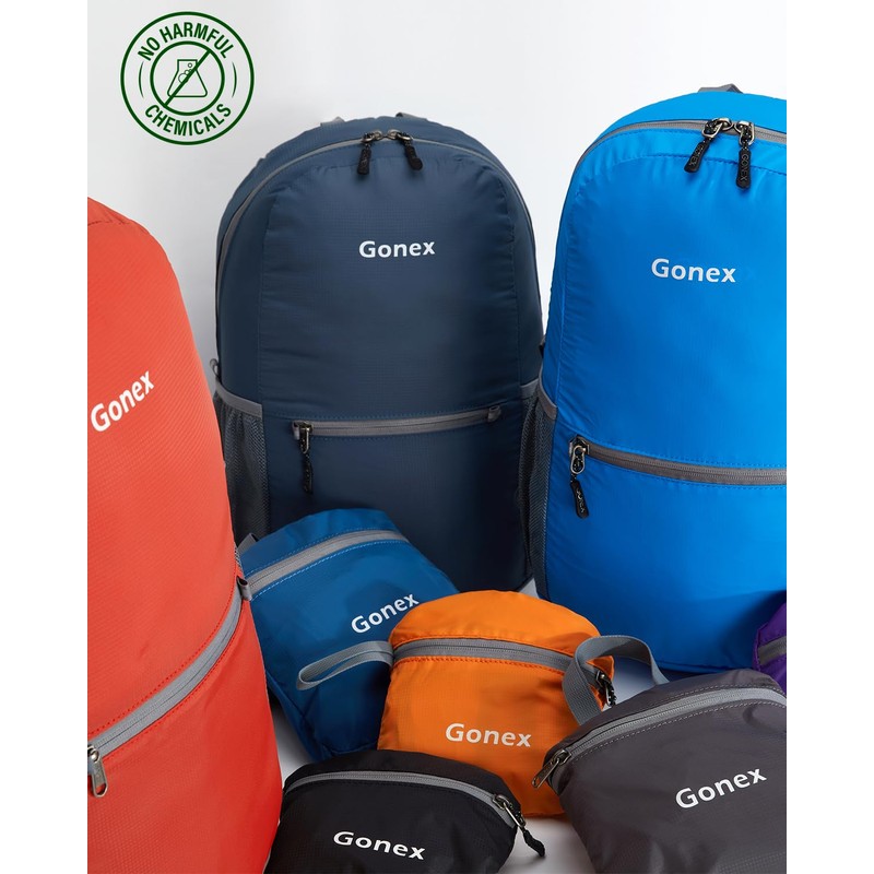 Gonex 30L Ultra Lightweight Packable Daypack Handy Foldable Camping Outdoor