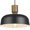 Luminzone Farmhouse Pendant Lights, Adjustable Hanging Light Fixtures with Hammered