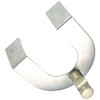 Merriway BH03332 U-Shaped Over Door Hangers with Notched Hooks with