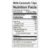 Vermont Nut Free Chocolates Boxed Chocolate Caramels (Milk Chocolate) 12-Piece,