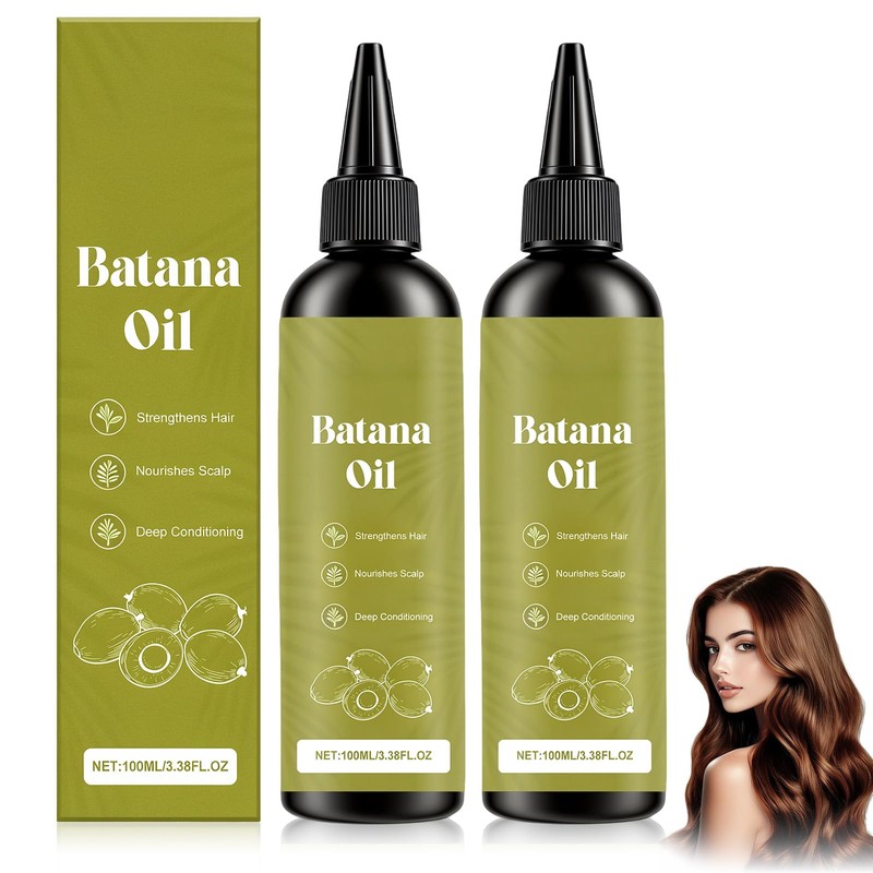 Batana Oil, 2PCS Aceite De Batana, Bata-na Hair Oil, Aceite