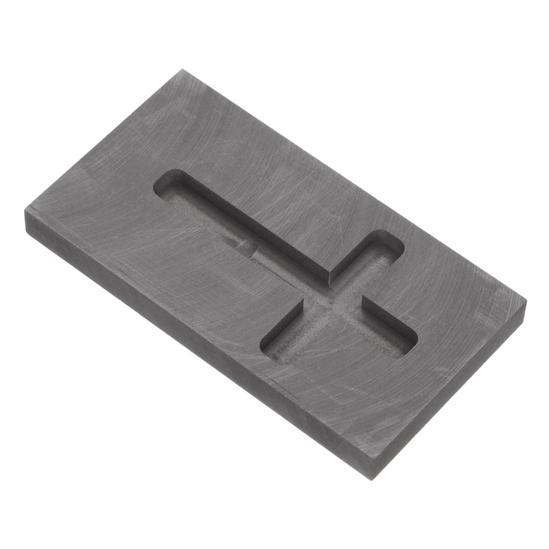 Alipis Jewelry Tools 3pcs Cross Mold Graphite Black Ingot Molds