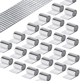 PP OPOUNT 12272 PCS Self-Adhesive Mosaic Tiles, Mirror Mosaics Accessory for DIY Crafts, Disco Balls, Indoor Decoration(5 x 5 mm)