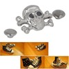 150 Sets DIY Skull Rivets Gothic Style Rustproof Exquisite Fines