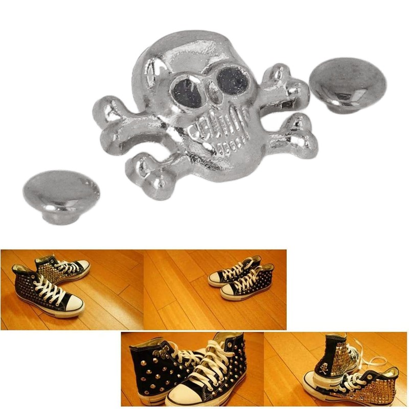 150 Sets DIY Skull Rivets Gothic Style Rustproof Exquisite Fines