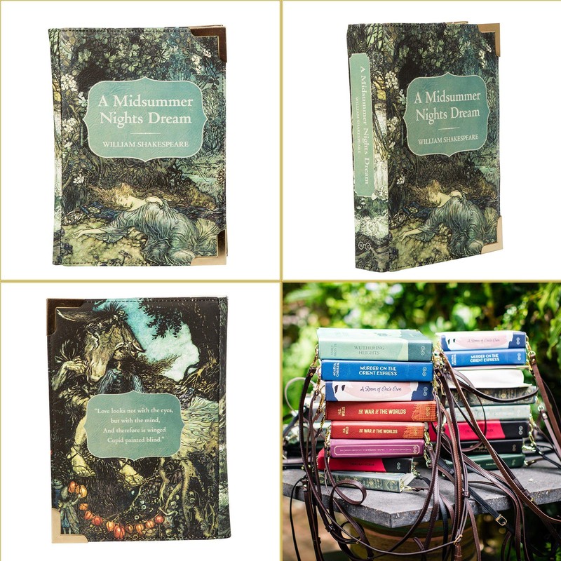 Well-Read Handbag for Literature Lovers - Women's Handbag Shoulder Bag