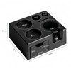 Compact Espresso Tamping Station ABS Construction with Ergonomic Design for
