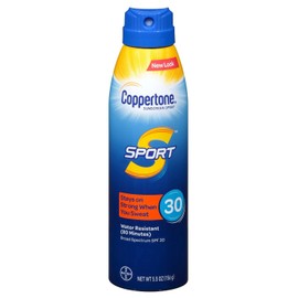 Coppertone Continuous Spf#30 Spray Sport 5.5 Ounce (162ml) (2 Pack)