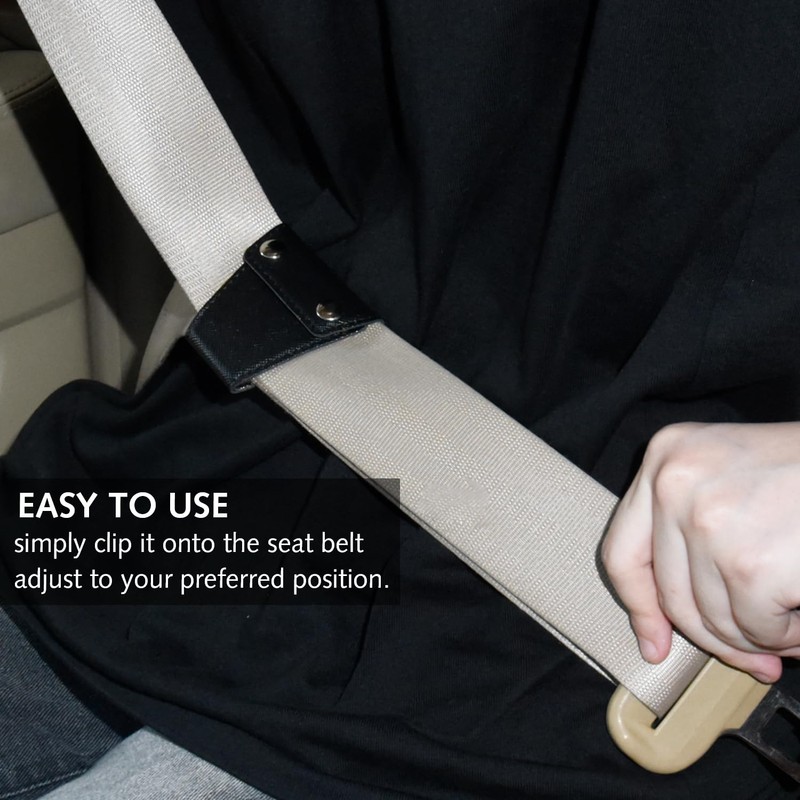 2pc Seat Belt Adjuster, Seat Belt Clips Car Seat Locking