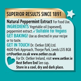 Dr. Oetker American Peppermint Extract, 210g, Pack of 6x35ml