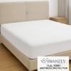 Swanzey Full Terry Mattress Protector, Waterproof, Breathable, Soft Cotton 10