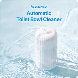 Fresh & Fresh Automatic Toilet Bowl Cleaners (Forest Green) - 4 Bottles(UPTO 2500 FLUSHES/Bottle), Commercial and Residential Toilet Cleaner 3-4 MONTH Lasting Toilet Bowl Cleaner Bottle