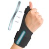 ZAHRVIA Ergonomic Thumb Splint Right & Left, Breathable and Soft