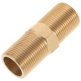 Operitacx Doppelter Außengewinde Schlauchadapter für Gasrohr und Wasserrohrverbindungen Langlebig und Installieren für Industrieprojekte