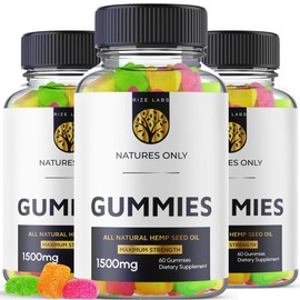 (3 Pack) Natures Only Gummies, Natures Only Advanced Formula Supplement, Natures Only to Maintain Focus and Clarity, Natures Only to Boost Daily Mood, NaturesOnly Reviews (180 Gummies)