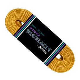 Bont Skates 8mm Shimmer Laces - 79" 96" 108" - Honey Gold (96")