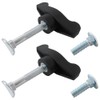 WELURE Universal T-Bolt & Wing Knob Kit – 2 Handles
