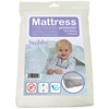 Snibbs Waterproof Fitted Sheet with Corner Straps, Waterproof Mattress Topper