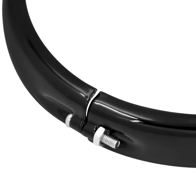 F.F.P M8 Softail Headlight Trim Ring Black for FXBB FXBBS