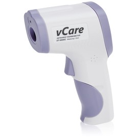VCare Infrared Non-Contact Digital Thermometer, Certified as Medical Grade - Suitable for Reading Adult & Infant Forehead temperatures & Measuring Object Surface temperatures, high-Temperature Alarm