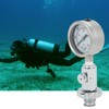 Scuba Diving Air Tank Pressure Testing Checker with 0‑400 Bar