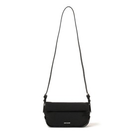 Beaming Life Store by Beams Women's Leather Bag ADD CULUMN ROLLA S FABRIC Shoulder Bag, Black