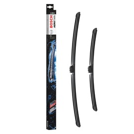Bosch Wiper Blade Aerotwin A206S, Length: 650mm/475mm – Set of Front Wiper Blades - Only for Left-Hand Drive (EU)