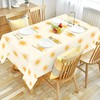 G1ngtar Here Comes The Son Party Tablecloths Retro Sunshine Boho
