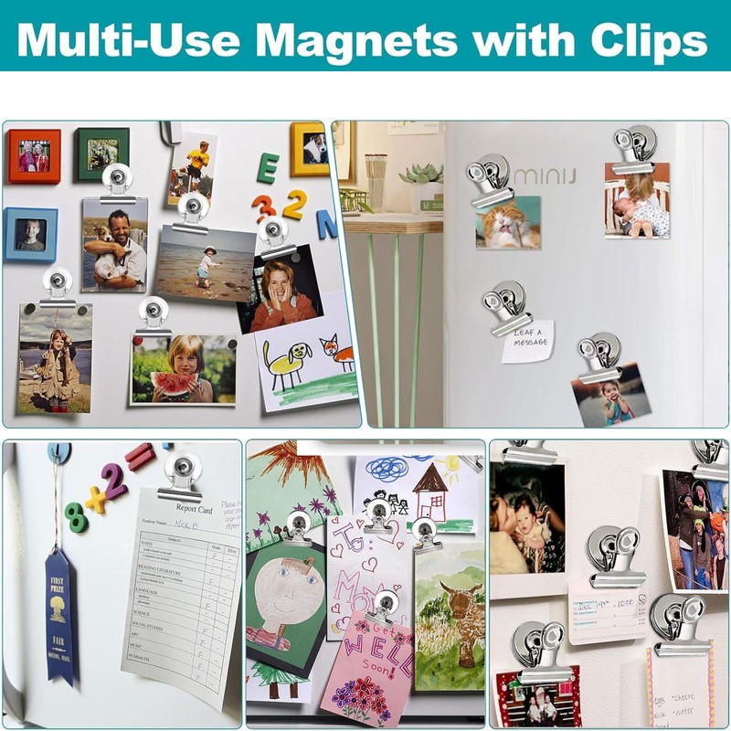 20 Pack Fridge Magnet Refrigerator Magnets, Heavy Duty Fridge Magnet
