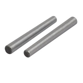sourcingmap Carbon Steel GB117 40mm Length 4mm Small End Diameter Taper Pin 6pcs