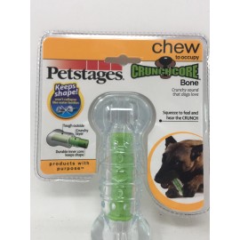 Petstages Crunchcore 5.5” Bone Dog Chew Toy - Durable Extra Crunch Dog Bone New!