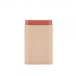 Square portable pill case pink 2ea