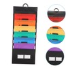 Operitacx Hanging File Organizer Pockets Plastic Folder Expanding Report Organiser