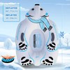 Wham-O Snowboogie Winter Snow Tube, 44" Single Rider Inflatable Animal