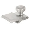 WRS 1/8" Offset Aluminum Storm Door Panel Clips with Screws