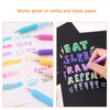 XWT 36 Colors Acrylic Painting Gel Pens, Retractable 0.7mm Fine