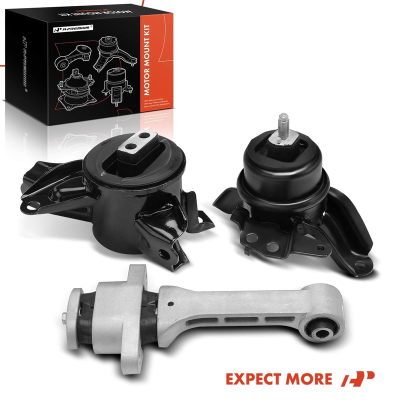 A-Premium 3PCS Engine Motor Mount Transmission Mount and Torque Strut
