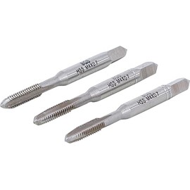 3-piece M4 x 0.7 Tap Set