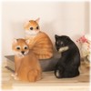 Devalier Cat Dog Figurine, Interior Gardening Ornament, Resin, Birthday Gift,