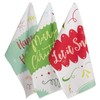 DII Holiday Kitchen Towel Set, Christmas Tea Towels for Baking,