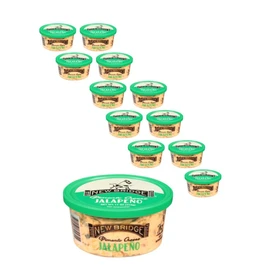 New Bridge Jalapeno Pimento Cheese, 11 oz, 12 Pack