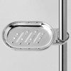 S-TROUBLE 22mm Plastic Shower Rail Soap Holder Soap Pallet Shower