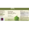 GNC Herbal Plus Ginkgo Biloba 60mg Supplement, Vegetarian, Supports Mental