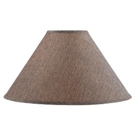 Aspen Creative 32076A, Empire Spider Lamp Shade, Black Gold, 6" Top x 19" Bottom x 12" Slant Height